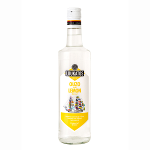 Loukatos, Ouzo with Lemon flavour