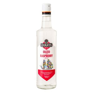 Loukatos, Ouzo with Raspberry Flavour