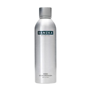 Danzka Fifty Vodka bottle