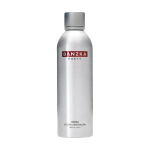 Danzka Vodka Red Label bottle